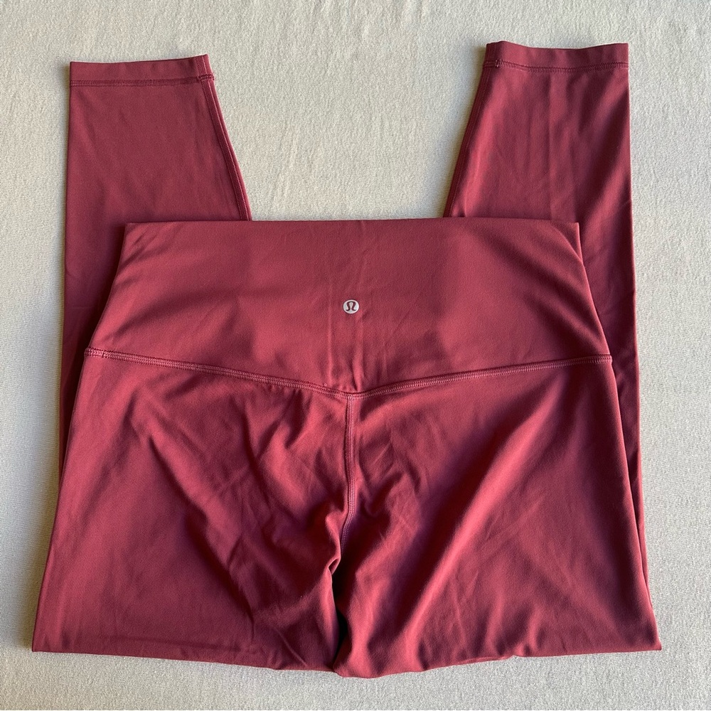 Lululemon Align 25” Leggings - Red - Picture 4 of 5